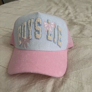 Boys Lie Pink Trucker Hat